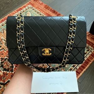 SOLD**Chanel Classic Vintage Medium Double Flap Bag